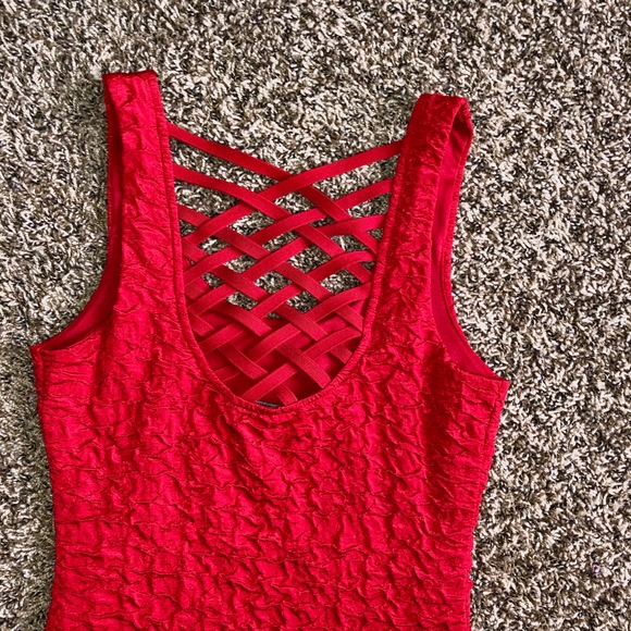 forever 21 red dress - Picture 3 of 4